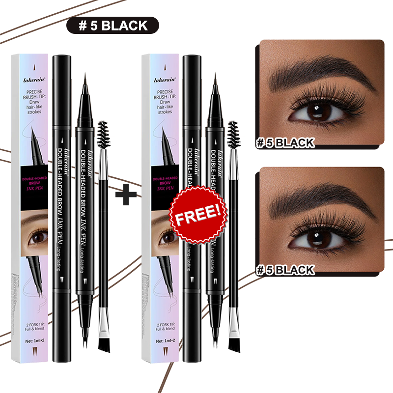 ๐BUY 1 GET 1 FREE ๐2-in-1 4D Eyebrow Pencil (Natural Brow Makeup and Eyelash Line)-27