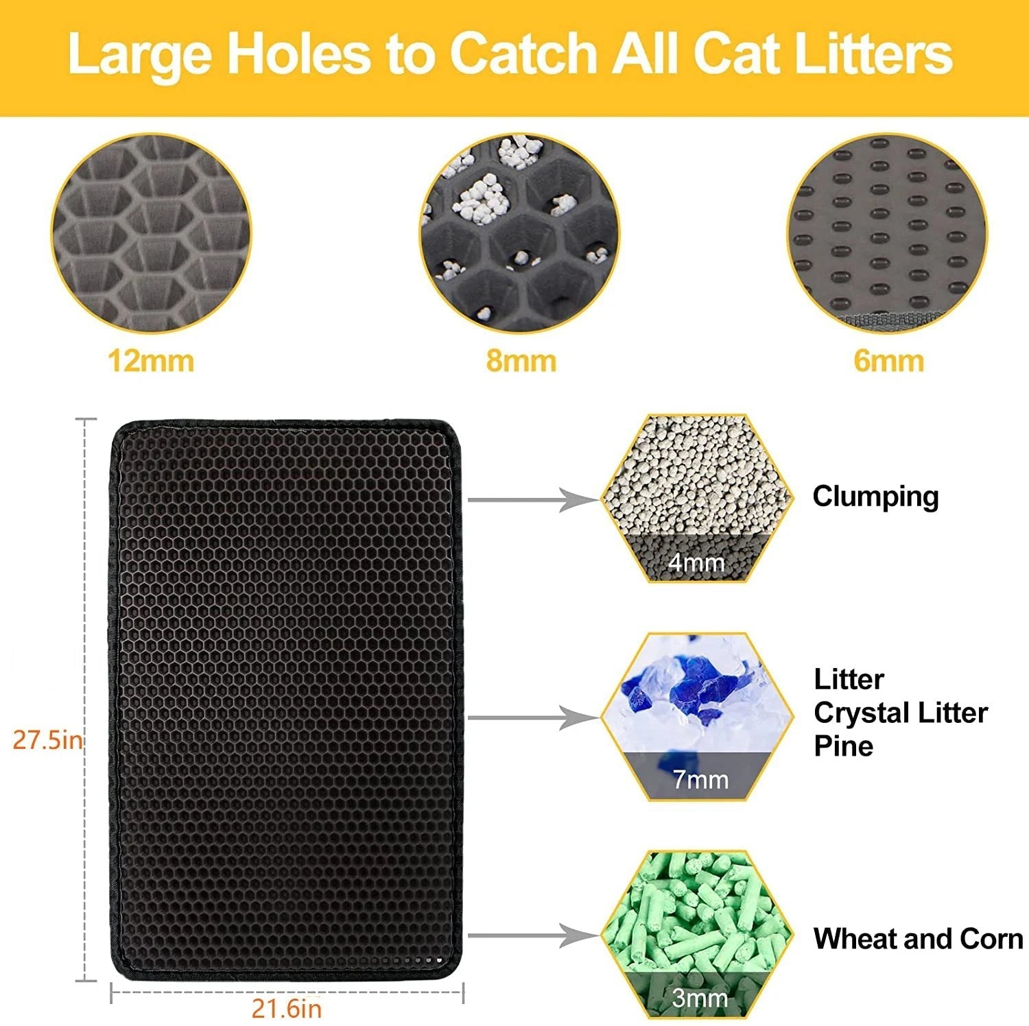 🔥Hot Sale 49% OFF🔥Non-Slip Cat Litter Mat-7
