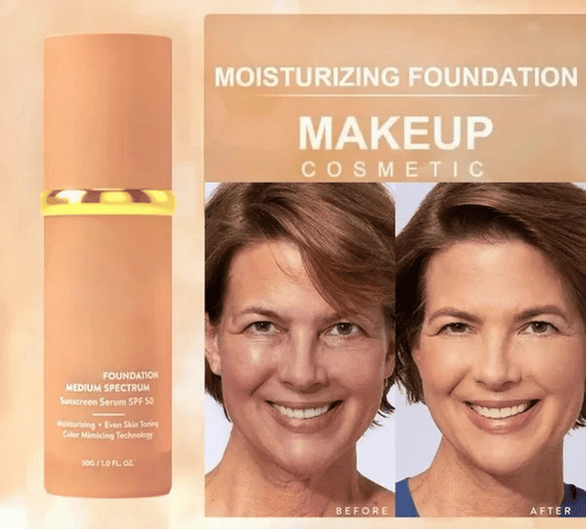 🎅Christmas Specials 50% OFF🎁🎁Foundation 4 in 1 - Light Spectrum || Natural, light, concealing and moisturizing liquid foundation