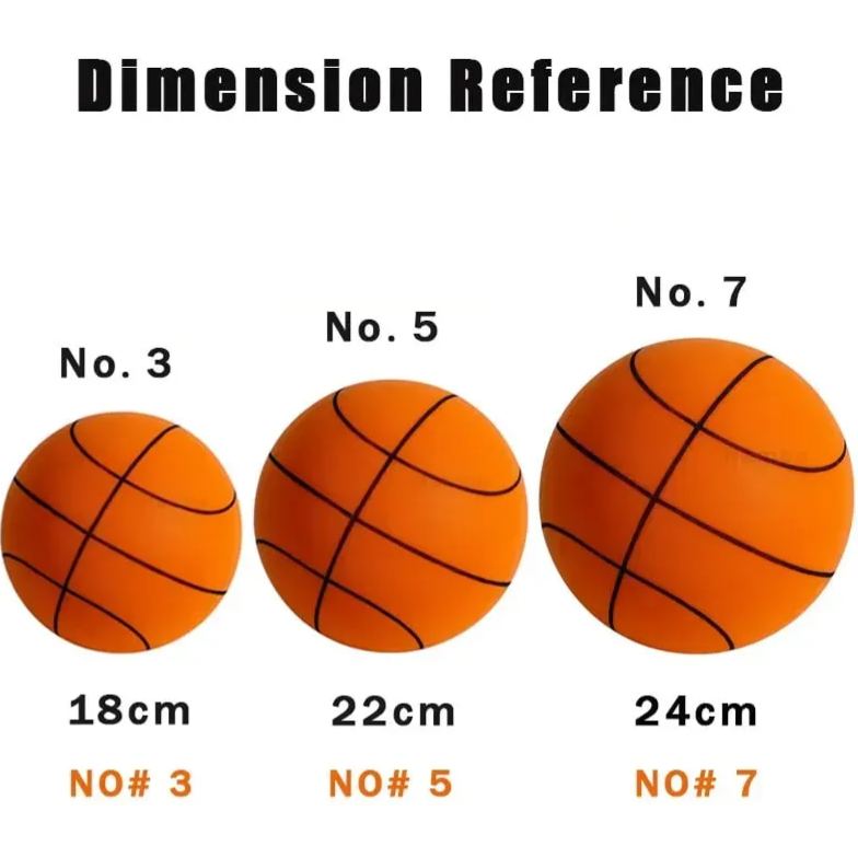 🔥Hot Sale 49% OFF🏀Silent Bouncing Basketball-5