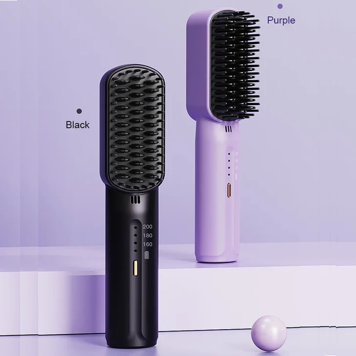 š„Limited time 49% offš„Portable Cordless Mini Hair Straightening Comb-6