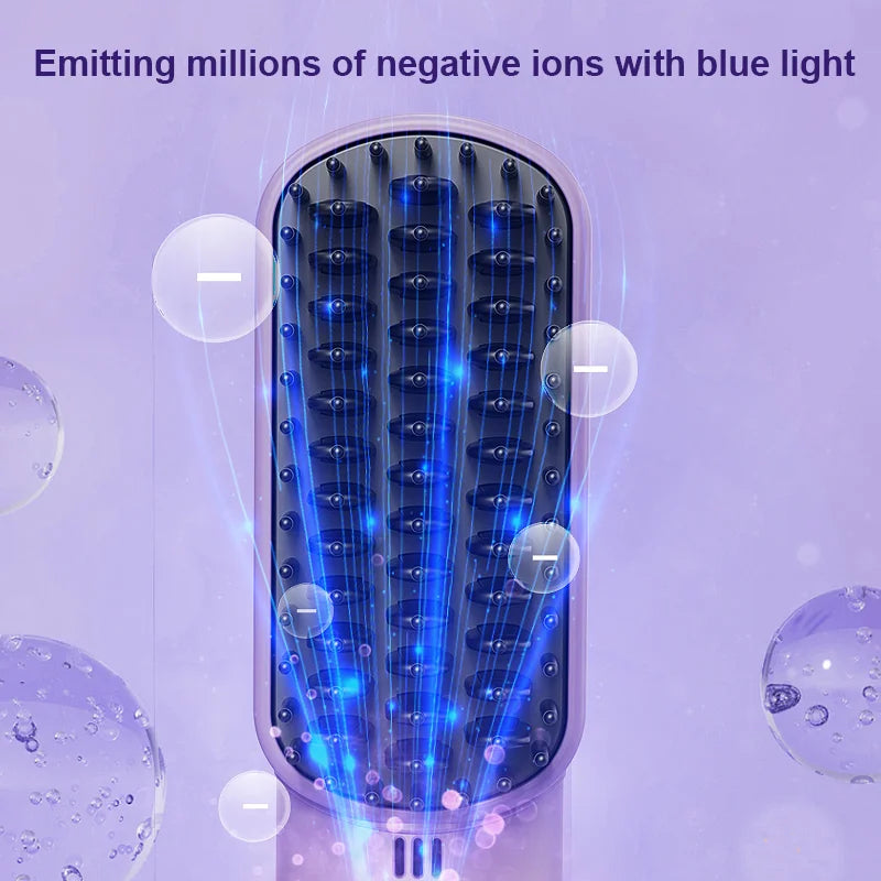 š„Limited time 49% offš„Portable Cordless Mini Hair Straightening Comb-1