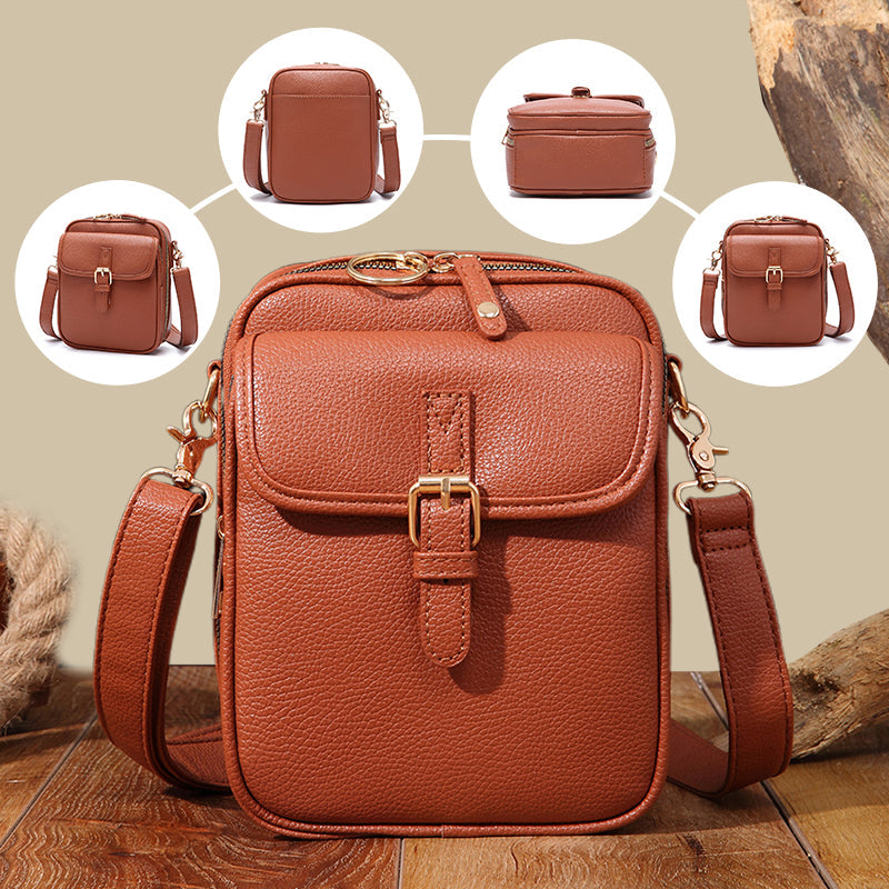 Vintage Messenger Bag with large capacity-4