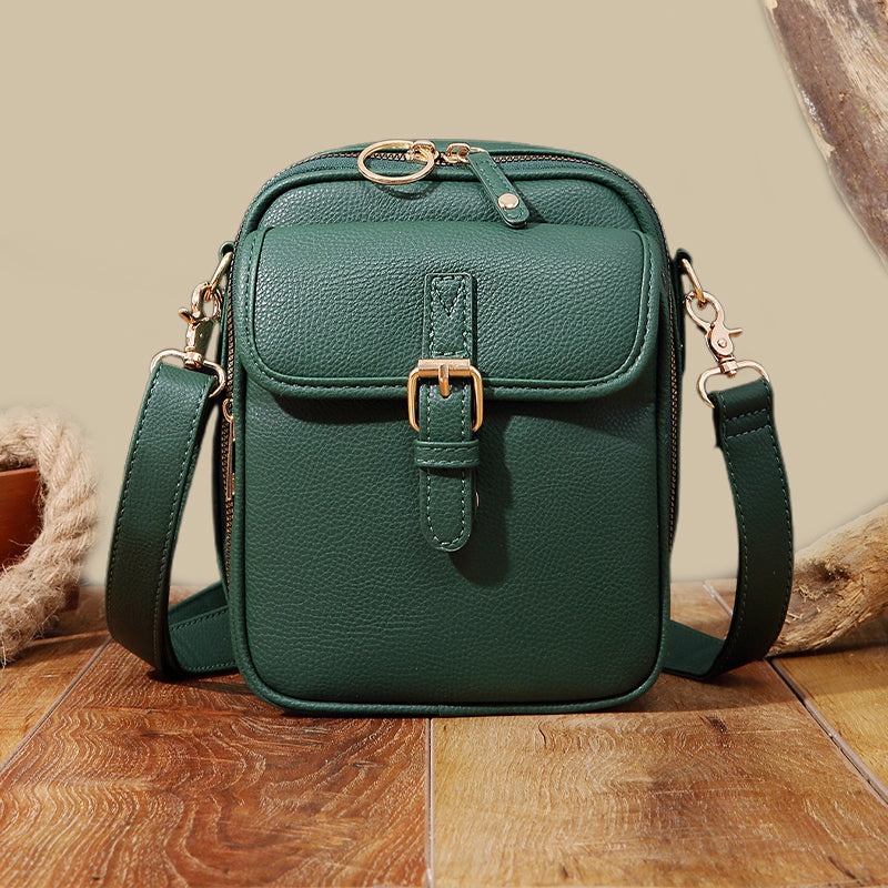 Vintage Messenger Bag with large capacity-3