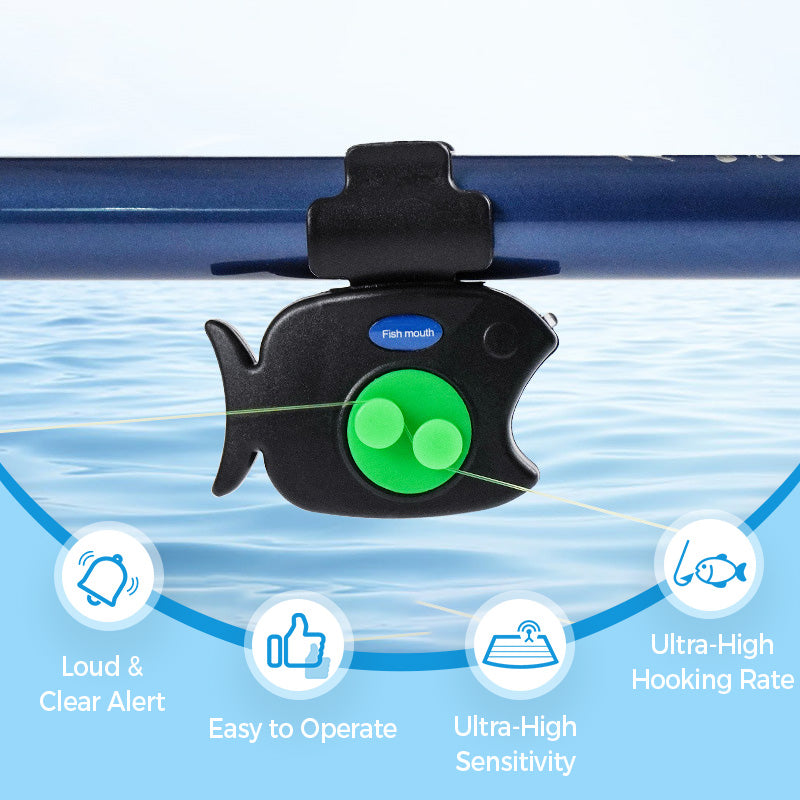 Fish-Shaped Night Vision Sound & Light Alarm-2