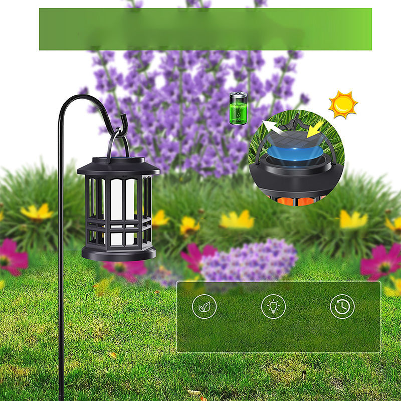 Waterproof Outdoor Solar Flame Lantern Light-3