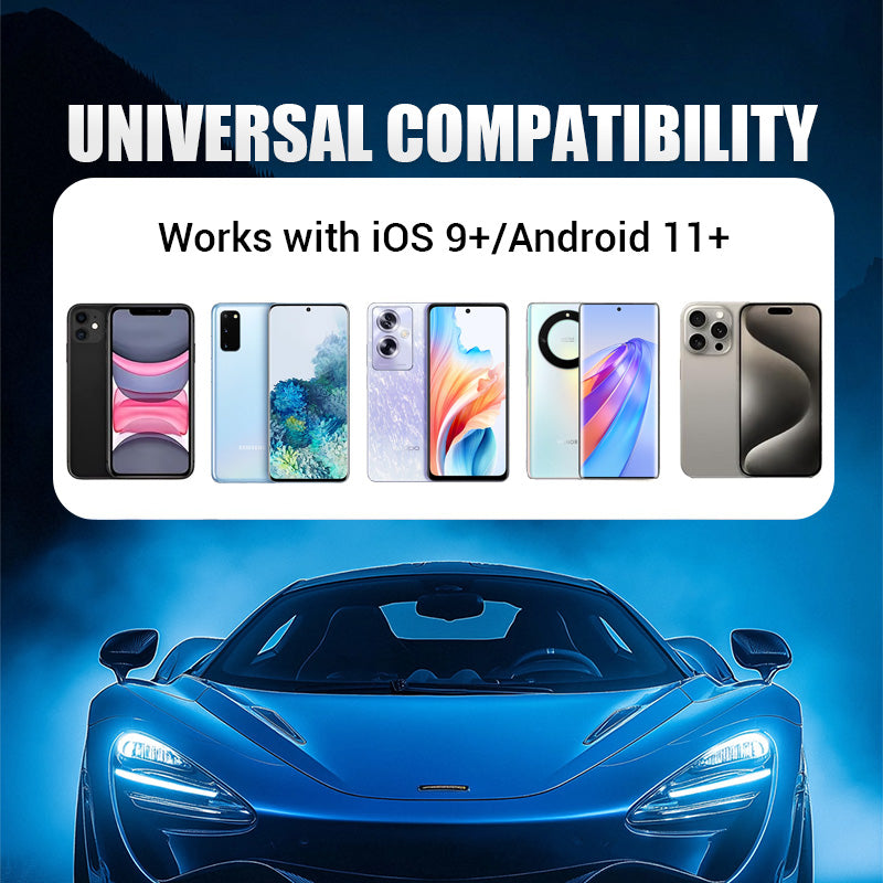 2-in-1 Draadloze Adapter voor iPhone & Android Auto-6