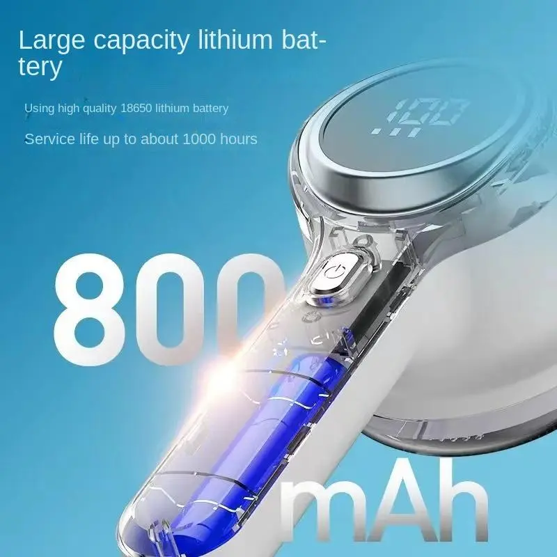 Rechargeable & Portable Digital Display Lint Remover-1