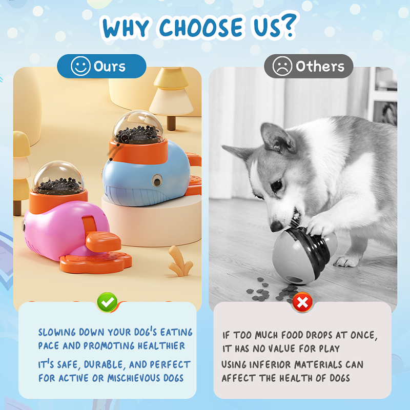 Dog Interactive Treat Dispenser Toy-4