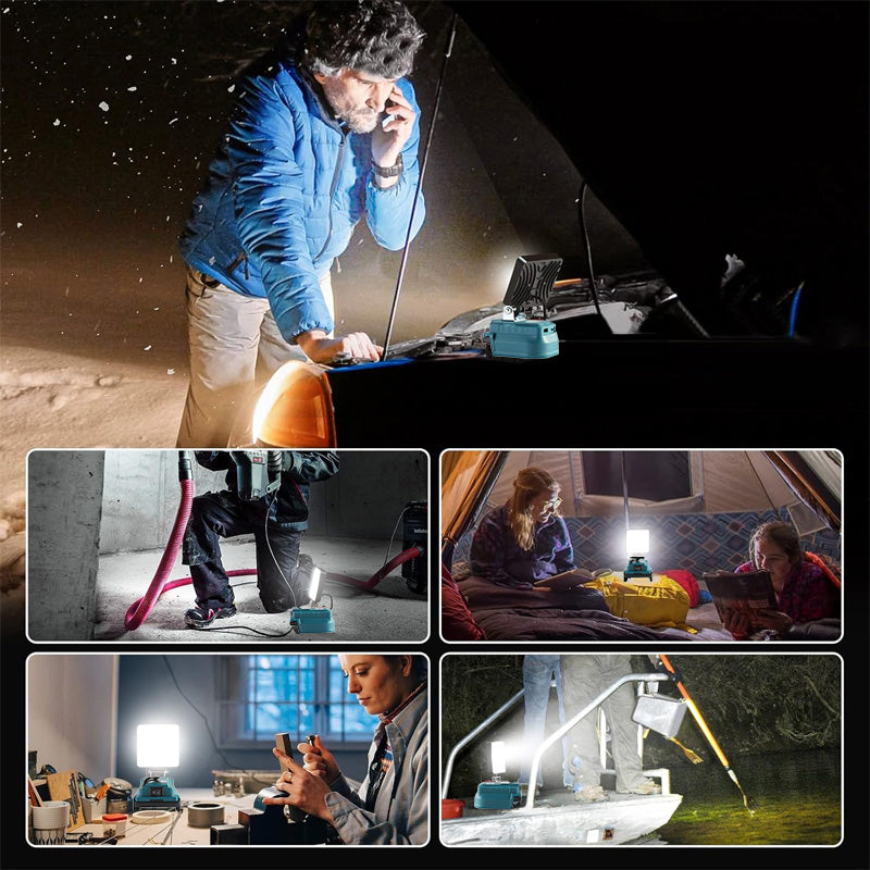 LED Flood Light with USB/Type-C Charging-7