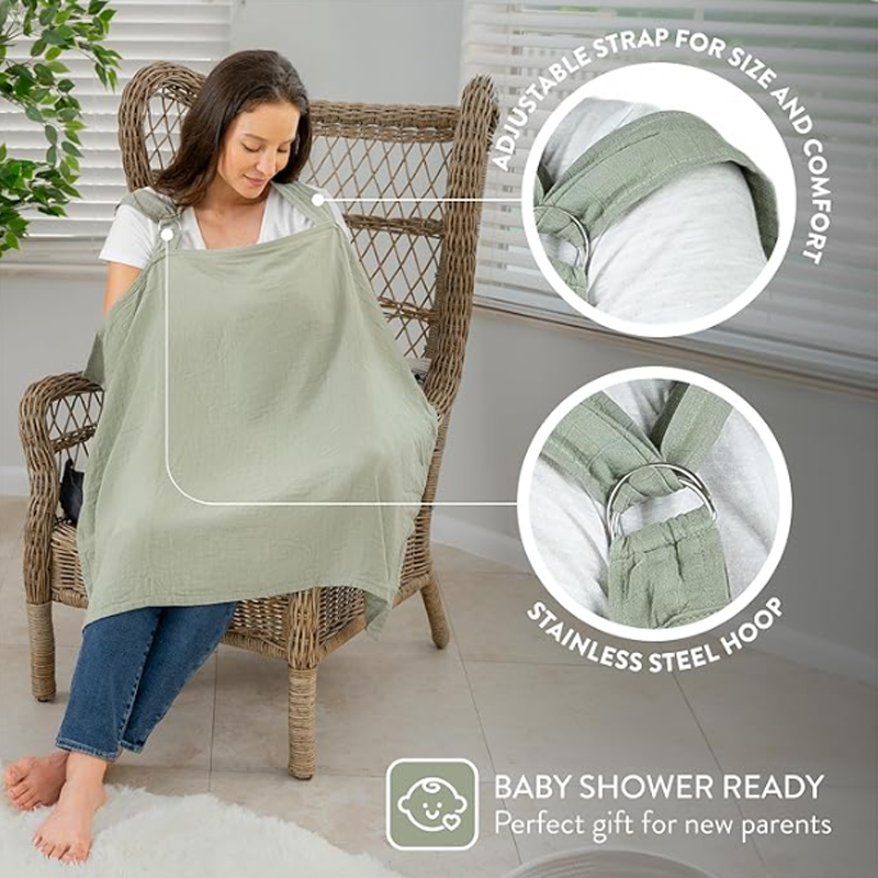 Nursing Apron for Baby Breastfeeding-3