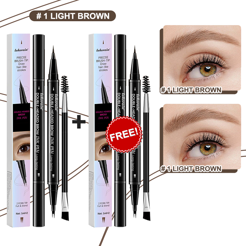 💖BUY 1 GET 1 FREE 💖2-in-1 4D Eyebrow Pencil (Natural Brow Makeup and Eyelash Line)-14