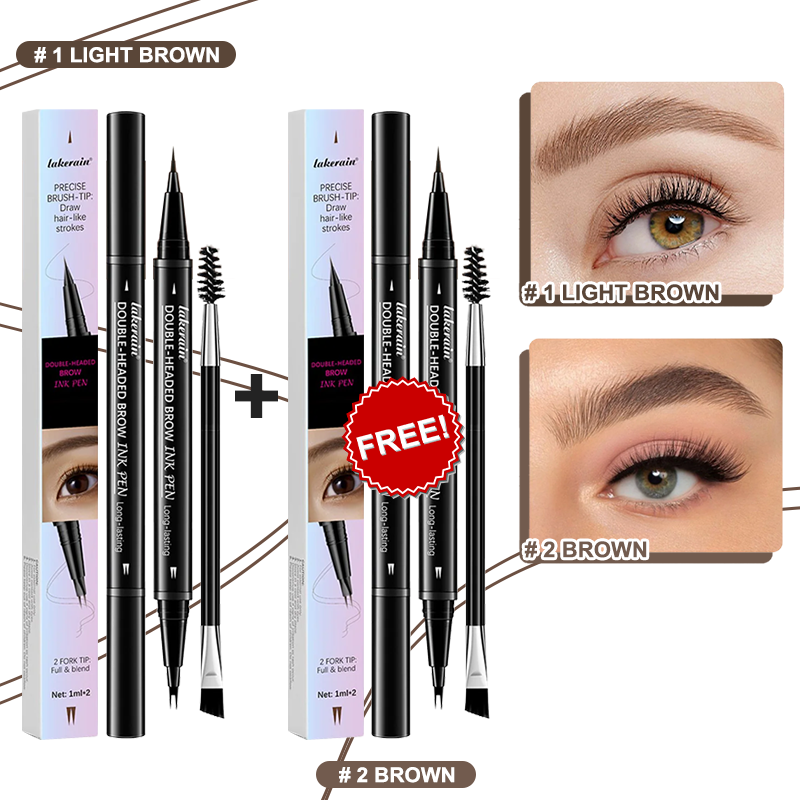 💖BUY 1 GET 1 FREE 💖2-in-1 4D Eyebrow Pencil (Natural Brow Makeup and Eyelash Line)-15