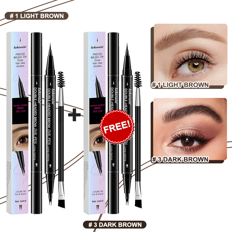 💖BUY 1 GET 1 FREE 💖2-in-1 4D Eyebrow Pencil (Natural Brow Makeup and Eyelash Line)-16
