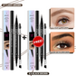 💖BUY 1 GET 1 FREE 💖2-in-1 4D Eyebrow Pencil (Natural Brow Makeup and Eyelash Line)-17
