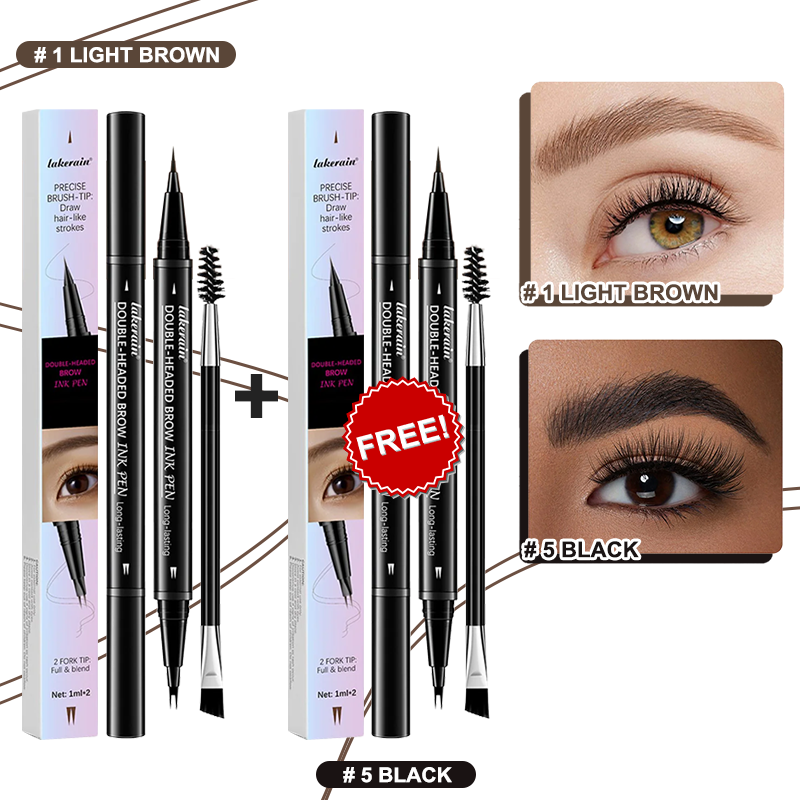 💖BUY 1 GET 1 FREE 💖2-in-1 4D Eyebrow Pencil (Natural Brow Makeup and Eyelash Line)-18