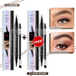 💖BUY 1 GET 1 FREE 💖2-in-1 4D Eyebrow Pencil (Natural Brow Makeup and Eyelash Line)-19