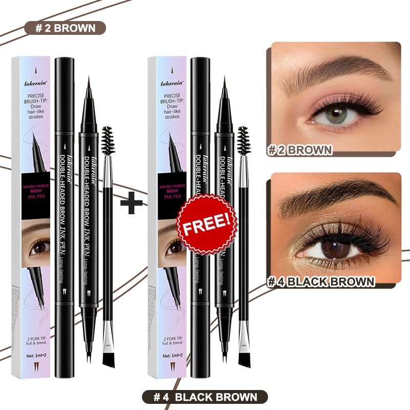 💖BUY 1 GET 1 FREE 💖2-in-1 4D Eyebrow Pencil (Natural Brow Makeup and Eyelash Line)-20