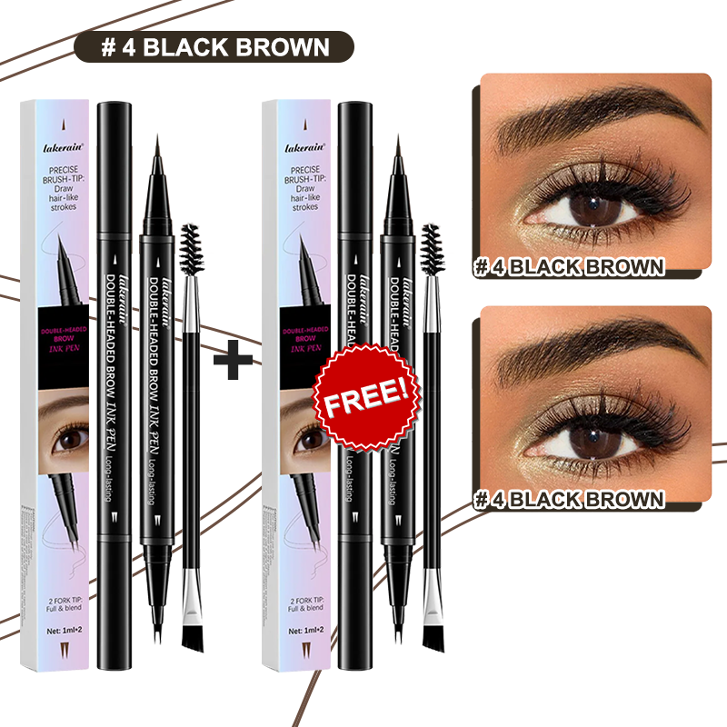 💖BUY 1 GET 1 FREE 💖2-in-1 4D Eyebrow Pencil (Natural Brow Makeup and Eyelash Line)-25