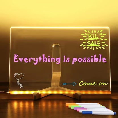 🎅Best Gift🎁Fashion Hot Sale 49% OFF ✨LED Note Board with Colors🎨