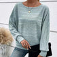 💜 LAST DAY PROMOTION - 50%OFF 💜 Women's Soft Solid Batwing Sleeve Pullover Long Sleeve Top