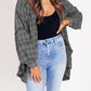 💖LAST DAY SALE 50% OFF🏆Women's Mineral Washed Button Down Plaid Shirt