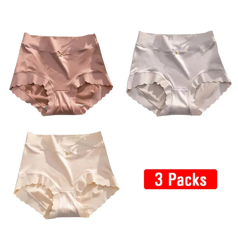 ✨ Buy 3 Get 3 Free!🔥 Premium Satin Antibacterial Panties Silky Skin-Loving Comfort • Odor-Control Tech • Moisture-Wicking Magic-23