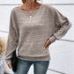 💜 LAST DAY PROMOTION - 50%OFF 💜 Women's Soft Solid Batwing Sleeve Pullover Long Sleeve Top