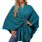 🏆No. 1 Seller In The Fall💥🔥Elegant Solid Color Cape Shawl