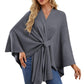 🏆No. 1 Seller In The Fall💥🔥Elegant Solid Color Cape Shawl