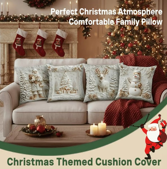🔥Last Day Promotion 49% OFF🔥 Buy 1 Get 1 Free🎉- Christmas Cushion Covers Set