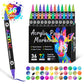 🎁Christmas Gift Idea 49%🎄🎅Dual Tip Acrylic Brush Marker Pens🖌️🎨