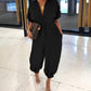 🔥BIG SALE - 49% OFF🔥FASHION PLUS SIZE Casual Pocket Jumpsuit-3