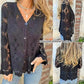 🌸 Hot Sale 49%OFF🌸Women's Lace V-Neck Long Sleeve Top