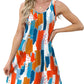 💖LAST DAY SALE 50% OFF💖Summer Printed V-Neck Sleeveless Beach Dress