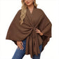 🏆No. 1 Seller In The Fall💥🔥Elegant Solid Color Cape Shawl