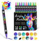 🎁Christmas Gift Idea 49%🎄🎅Dual Tip Acrylic Brush Marker Pens🖌️🎨