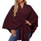 🏆No. 1 Seller In The Fall💥🔥Elegant Solid Color Cape Shawl