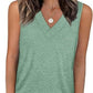 ✨Women's Sleeveless V-Neck Slimming Loose Fit Casual Tank Top-4