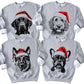 🎄🎅CHRISTMAS SPECIAL PRICE: ￡10.99!!🎁Santa Paws Christmas Dog Sweatshirt🐶