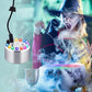 🏆2025 Halloween Hot Sale⚡🎃🔥12 LED light Ultrasonic Mist Maker Fogger