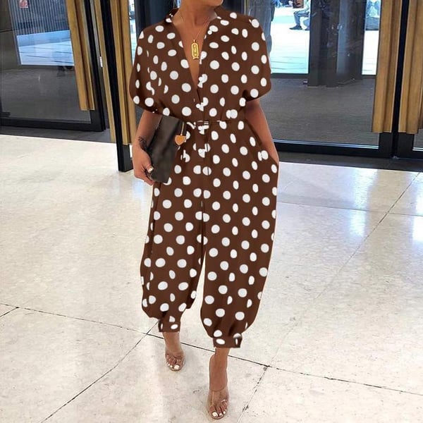 🔥BIG SALE - 49% OFF🔥FASHION PLUS SIZE Casual Pocket Jumpsuit-11