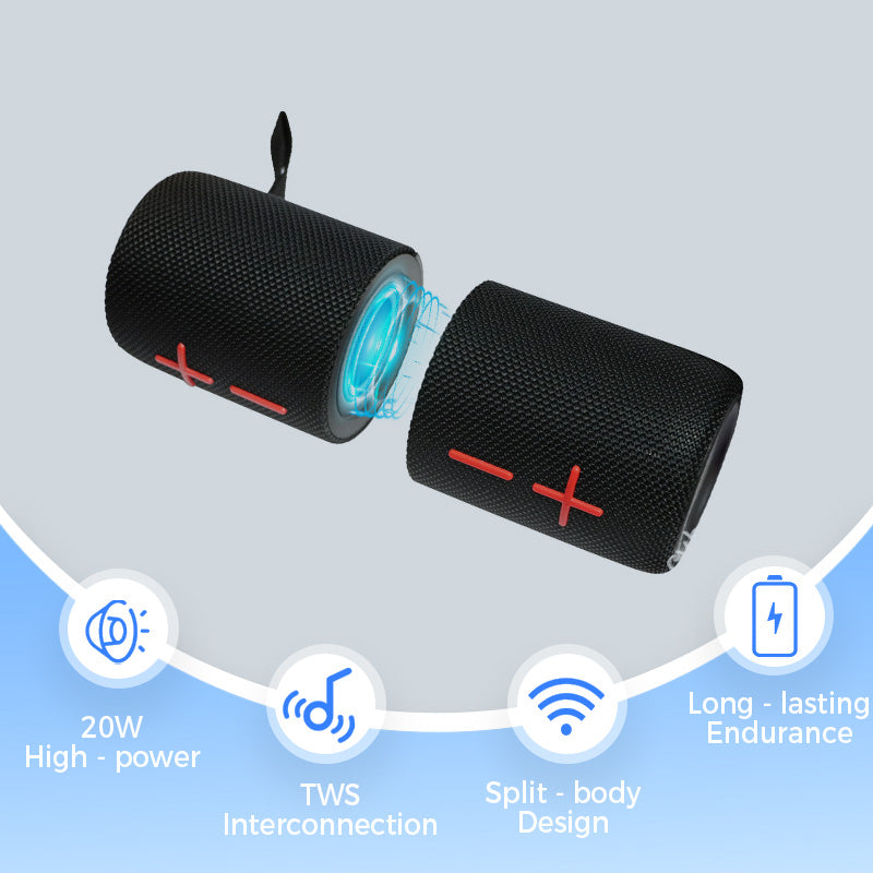 🎶2 in 1 Magnetic Dual Splittable Bluetooth Speaker-1