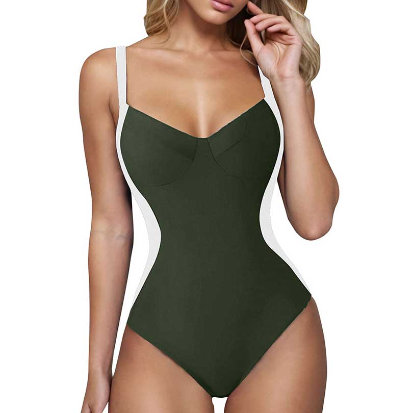 🔥HOT SALE 49% OFF🔥 Silky Sun-Protective Waist-Cinching Swimsuit-3