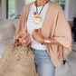 💖 Special Price £15.99🔥Last Time!!💝Women's Linen Cardigan 3/4 Sleeve Open Front Loose Cover Ups Lightweight Shrug