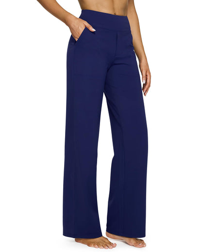 💖LAST DAY SALE 50% OFF💖Women's High Waist Stretch Casual Yoga Wide Leg Pants