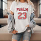 🔥2025 NEW ARRIVAL-HOT SALE 50%🔥 - Women's 100% Casual T-Shirt with Psalm 23 Print