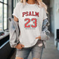 🔥2025 NEW ARRIVAL-HOT SALE 50%🔥 - Women's 100% Casual T-Shirt with Psalm 23 Print
