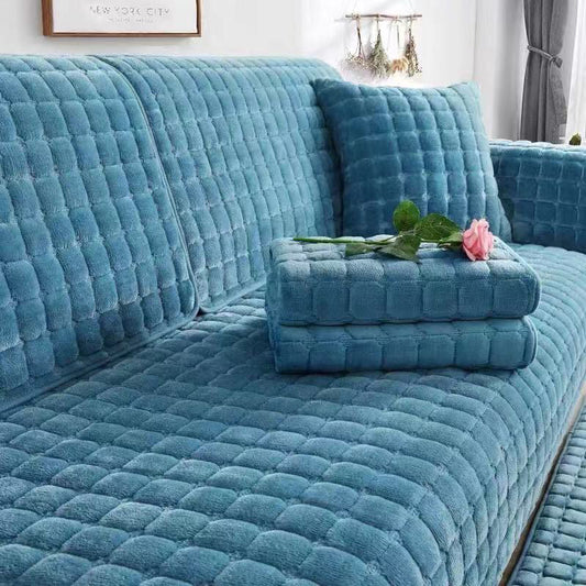 ⏳ Limited-time 50% off⏰Winter Non-Slip Thick Plush Sofa Cover🛋️