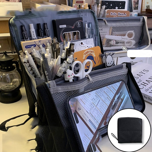 🏆NEW YEAR SALE 49% OFF👍Multi-Purpose Large Capacity Oxford Cloth Standing Makeup Bag